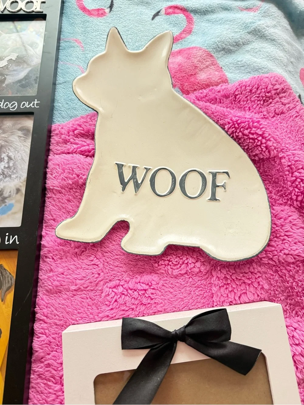 Pet-Themed Frame and Plaque Set